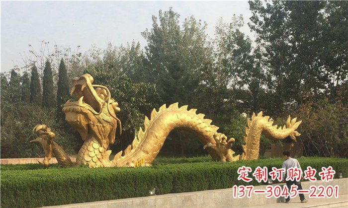 合肥中领雕塑:传承传统,铸就精美金龙雕塑