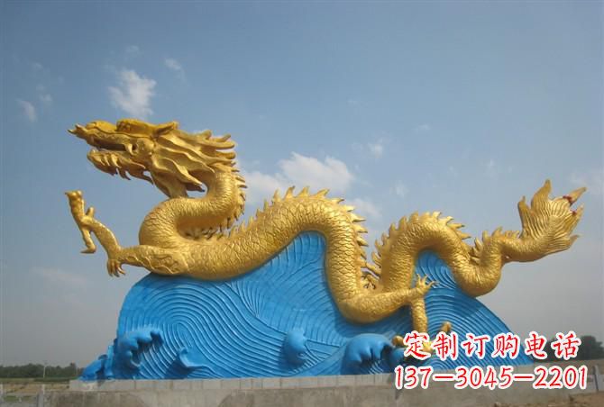 合肥金雕之王——中领雕塑龙雕塑