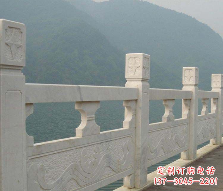合肥中领雕塑:景区大理石栏板石雕