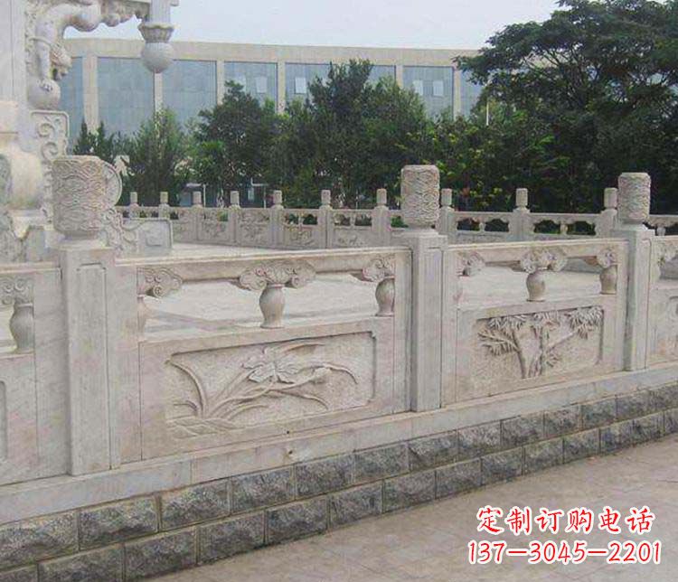 合肥中领雕塑:精美石材栏板雕塑