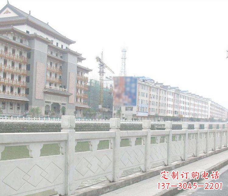 合肥流光溢彩的大理石栏板石雕