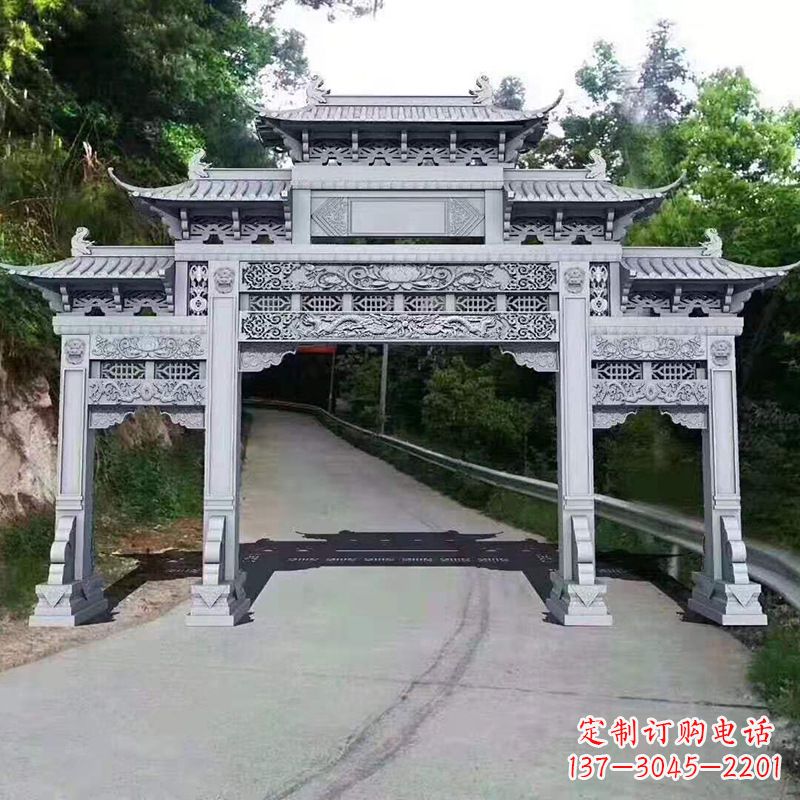 合肥专业定制石牌坊雕塑