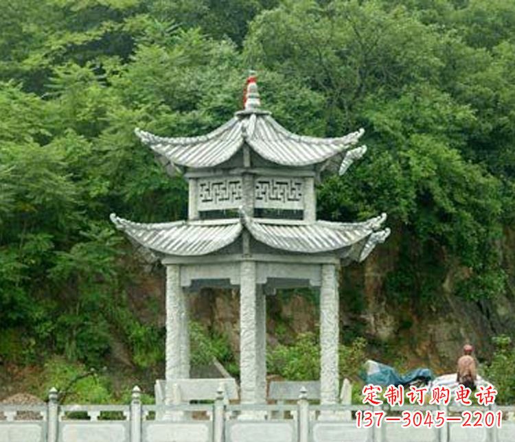 合肥中领雕塑|凉亭石雕:让您的景区更加精彩