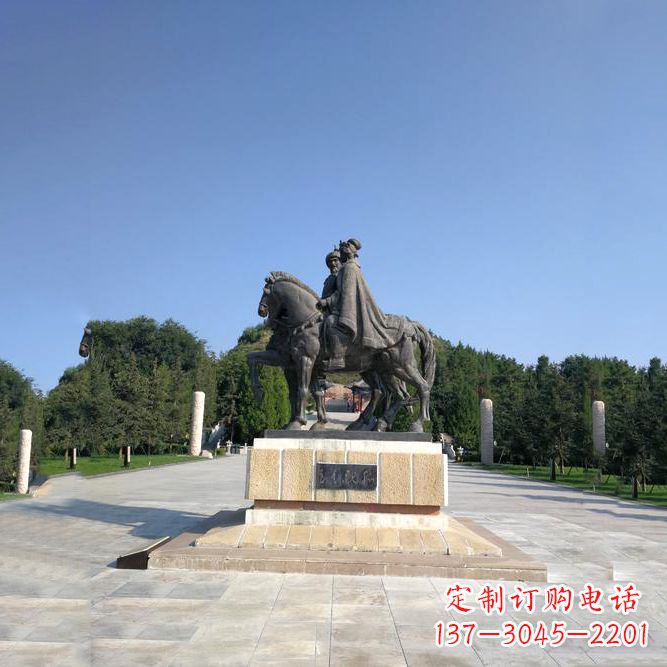 合肥王昭君雕塑,象征传承君臣之义