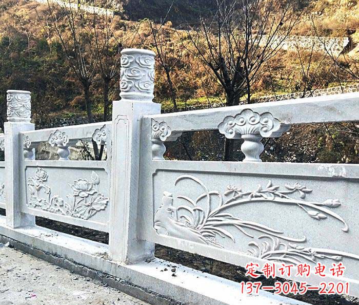 合肥领雕-汉白玉石浮雕栏板