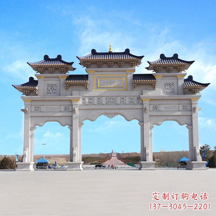 合肥牌坊雕塑定制,让您的景点更出彩
