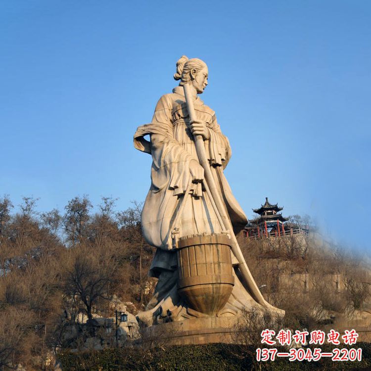 合肥重温历史的美女雕塑