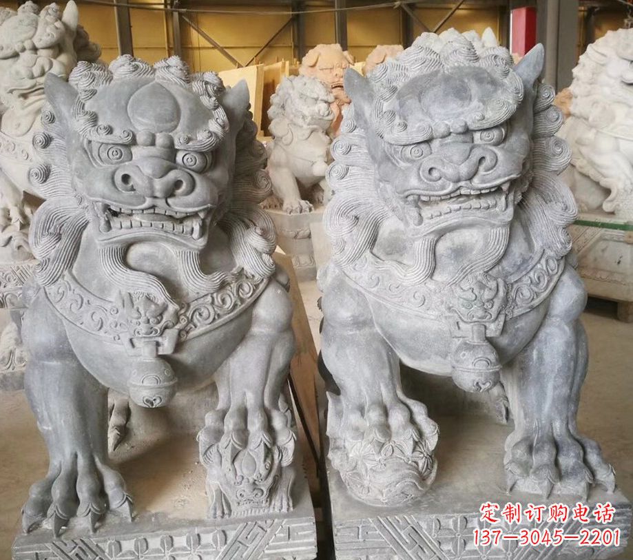 合肥南方石狮子雕塑,传承古典工艺