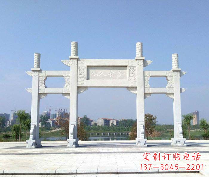 合肥精美牌楼石雕，给你传统文化的享受