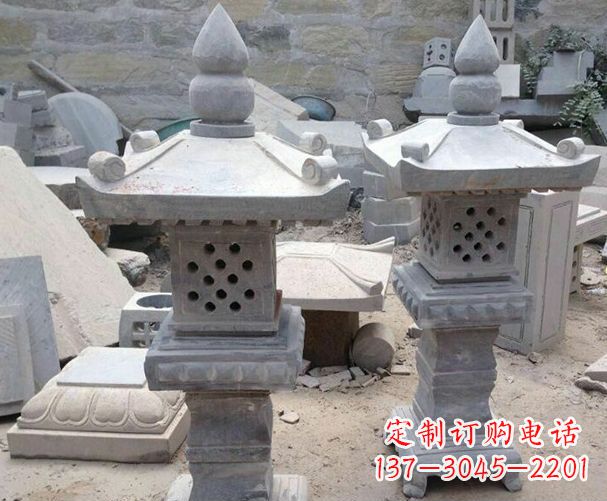 合肥酒店级镂空石灯雕塑
