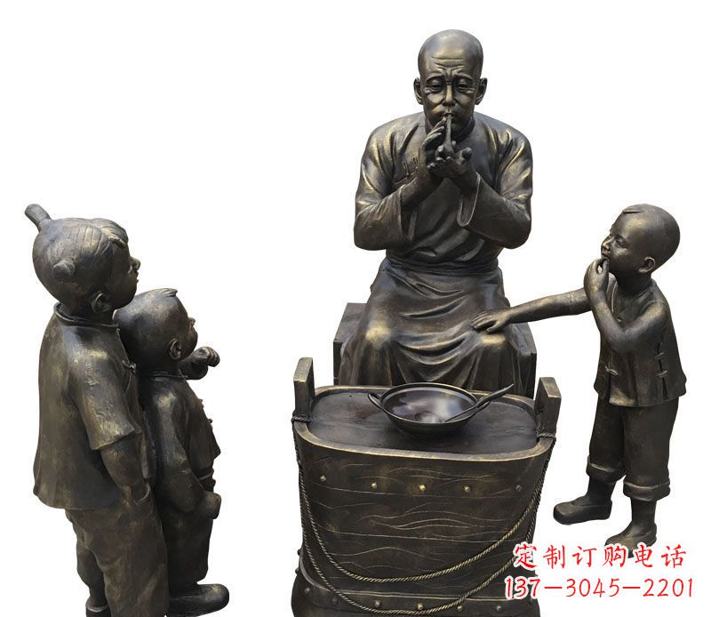 合肥尊贵的儿童铜雕糖人