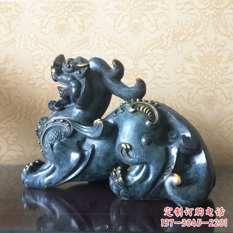 合肥中领雕塑貔貅雕塑——象征着福祉和吉祥