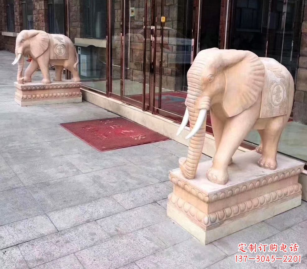 合肥中领雕塑--精美大象雕塑