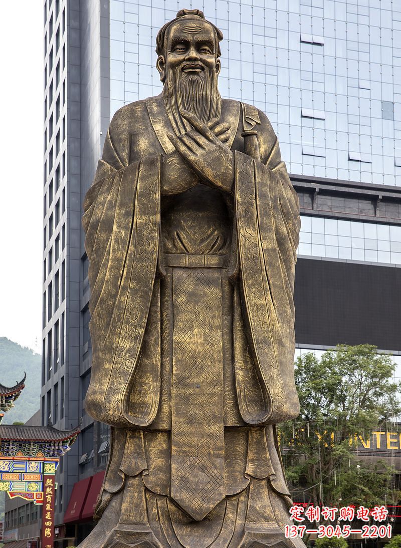 合肥传承古代名人铜雕,一件件精美雕塑装点你的生活
