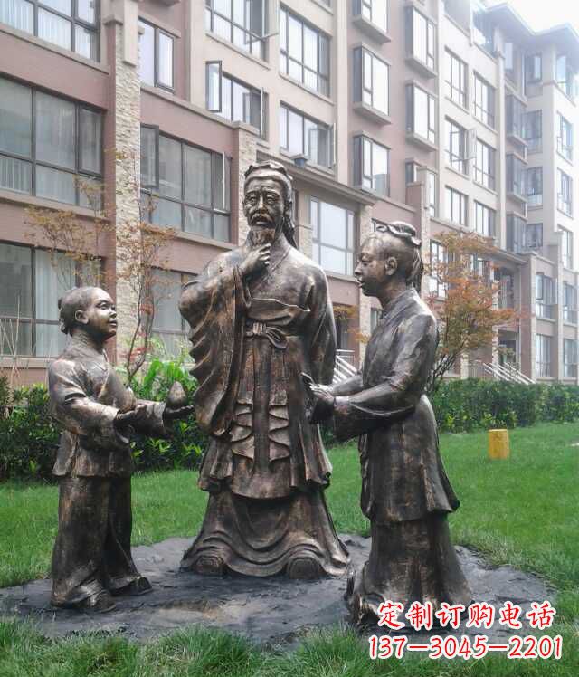 合肥中领雕塑:让梨中古代人物雕塑定制服务