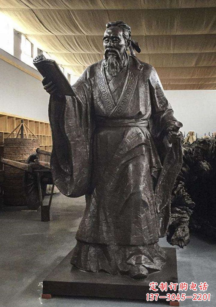 合肥中国古代圣贤孔子雕塑