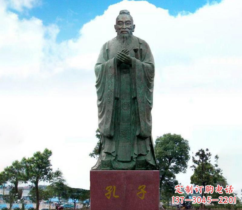 合肥领雕塑:孔子雕塑尊崇传承