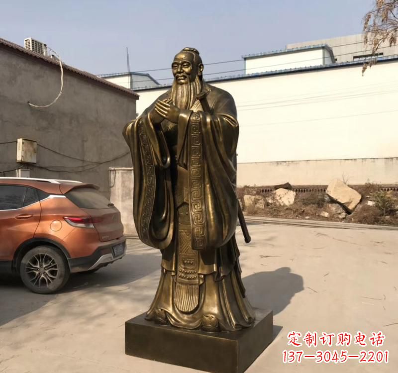 合肥中领雕塑缔造最具文化内涵的孔子雕塑