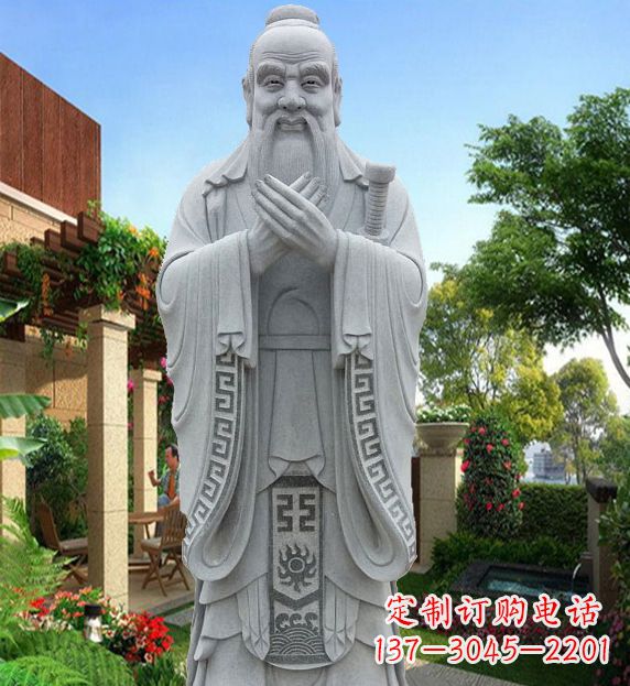 合肥备受尊崇的孔子青铜雕塑