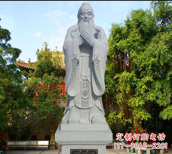合肥来自孔子思想的雕塑