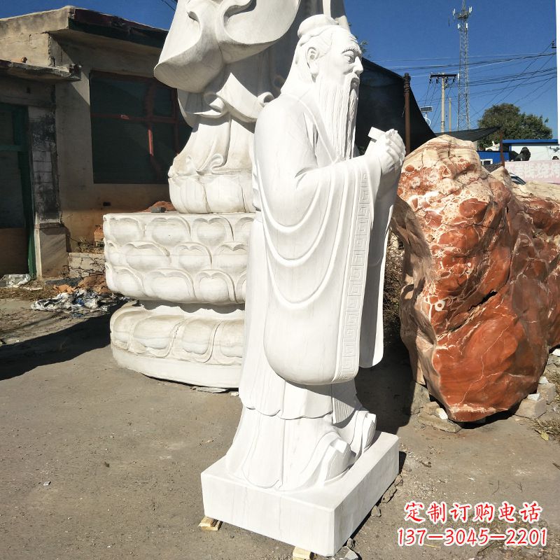 合肥用艺术雕刻一流品质体验传承历史的孔子石雕
