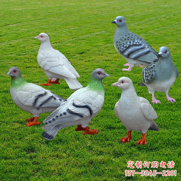 合肥兰州和平鸽雕塑