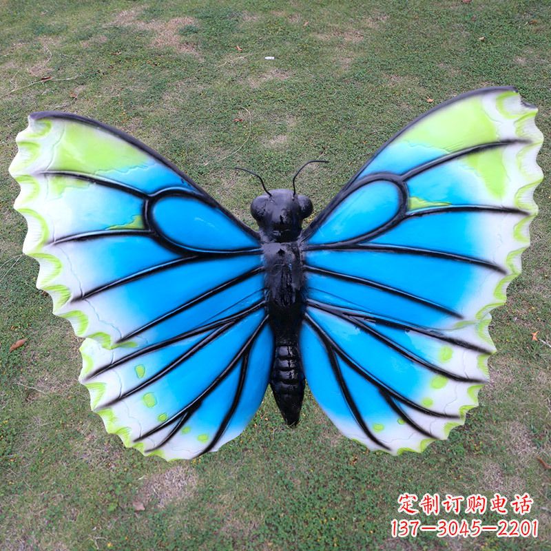 合肥全新设计的蝴蝶雕塑仿真摆件