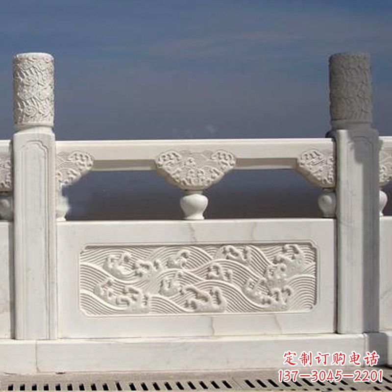 合肥浪花仿古石栏板雕刻