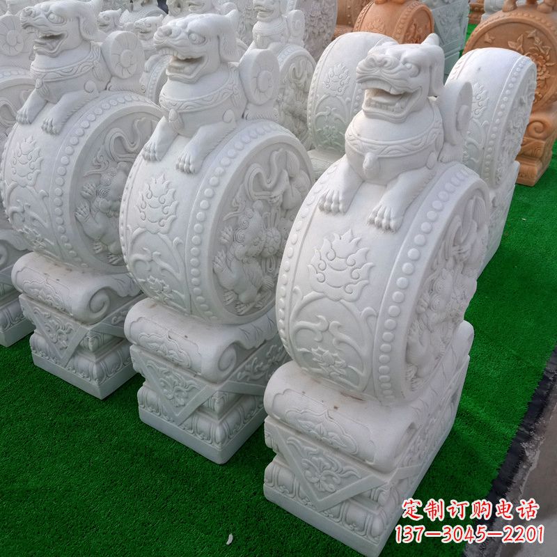 合肥令人惊艳的门墩雕塑