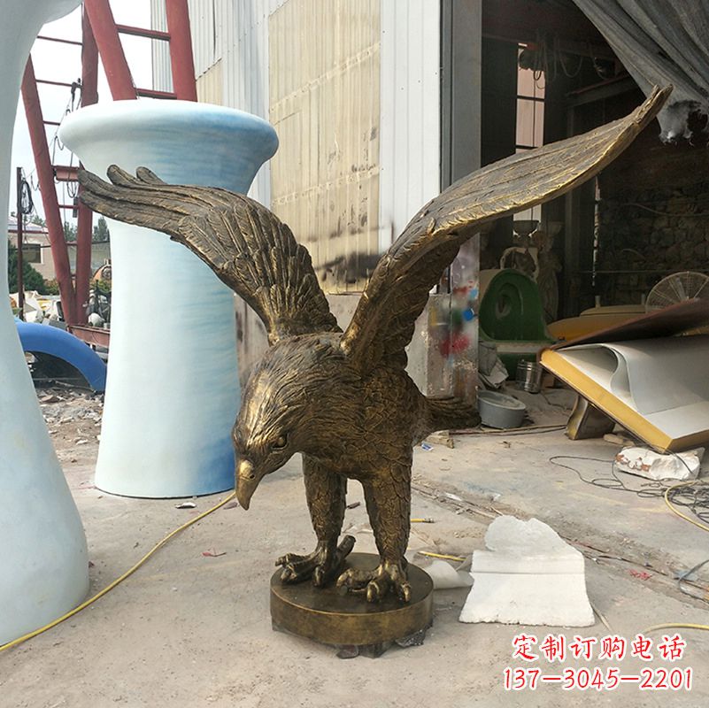 合肥老鹰铜雕
