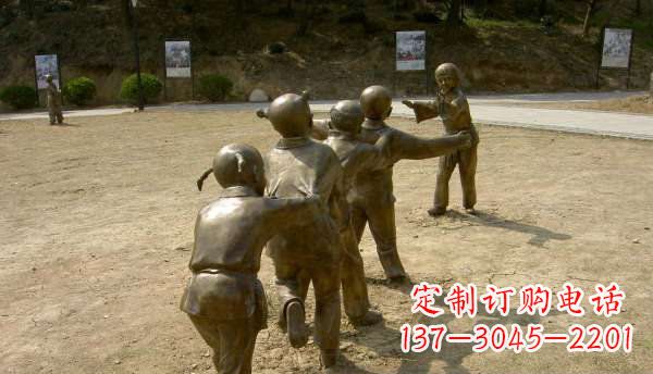 合肥珍贵传统,中领雕塑老鹰抓小鸡铜雕