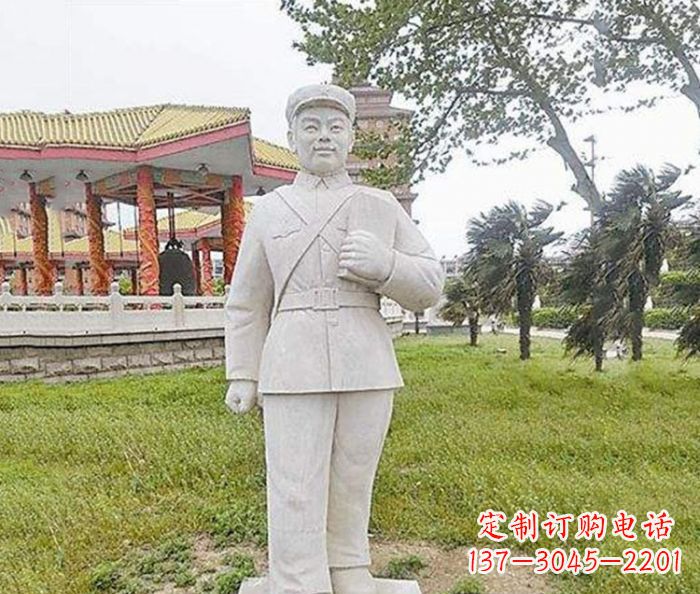 合肥雷锋石雕——传承奉献精神