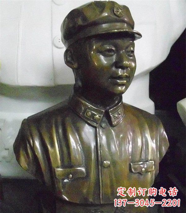 合肥雷锋胸像校园玻璃钢雕塑