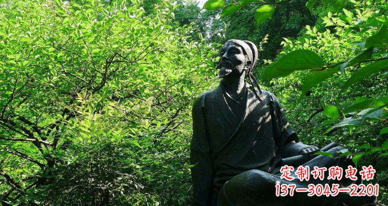 合肥李白铜雕,精致细腻,让你收藏永不凋谢