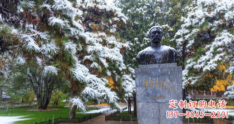 合肥李大钊名人胸像铜雕