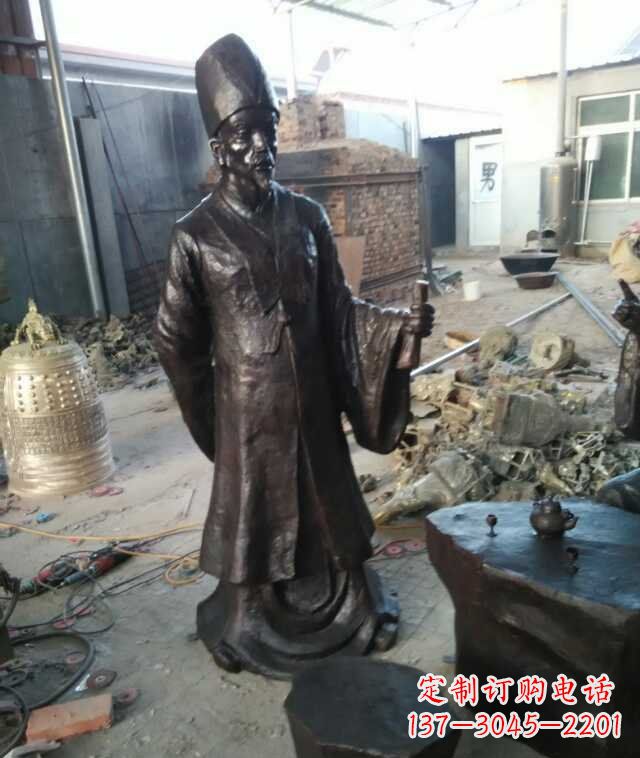 合肥精美雕塑,展现古代名医李时珍的传奇