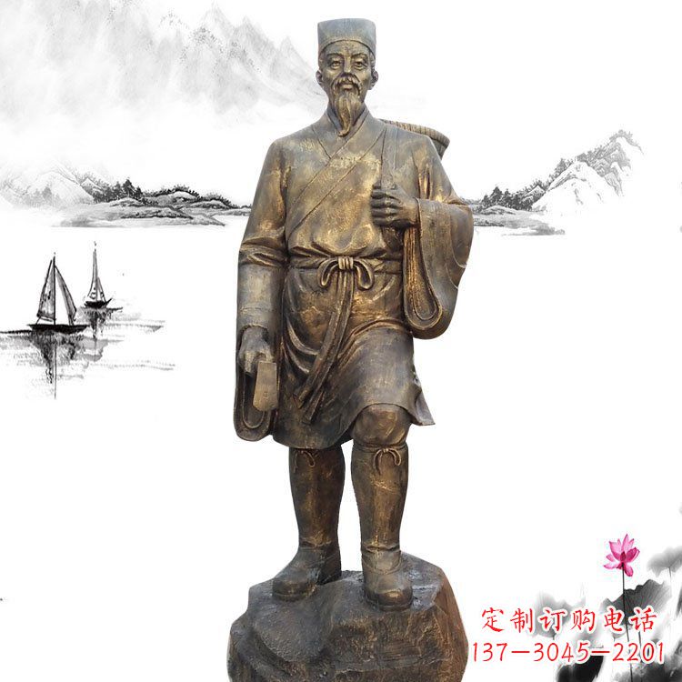 合肥精美李时珍雕塑,为您的生活增添更多艺术色彩