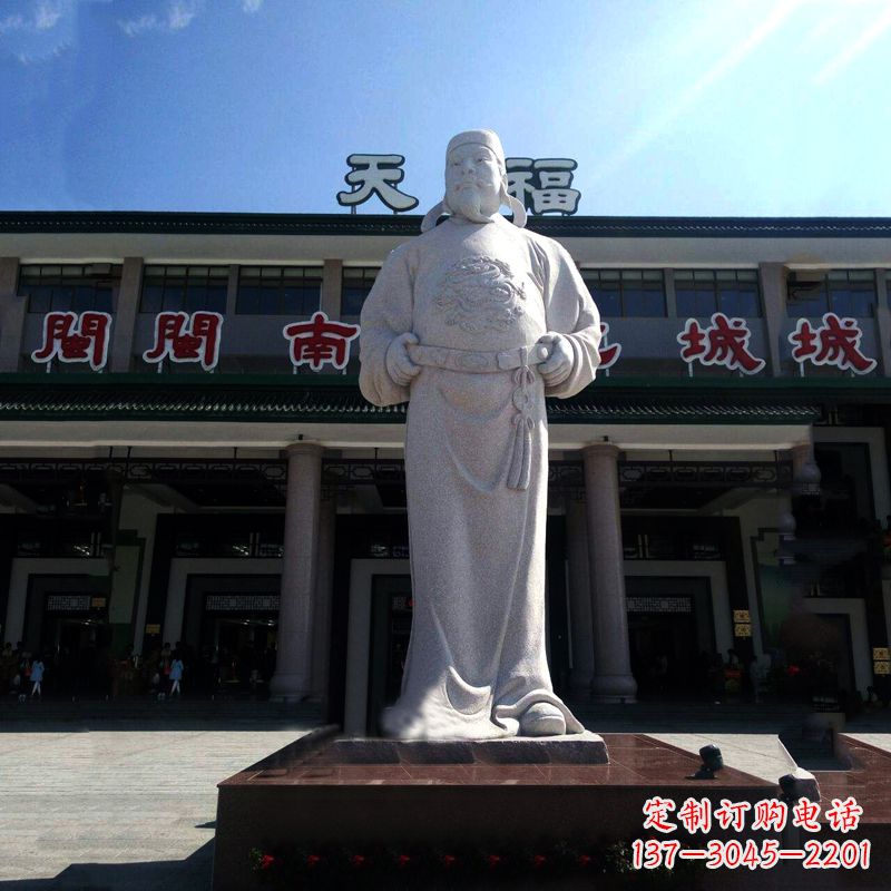 合肥喜迎百年李世民白玉雕像