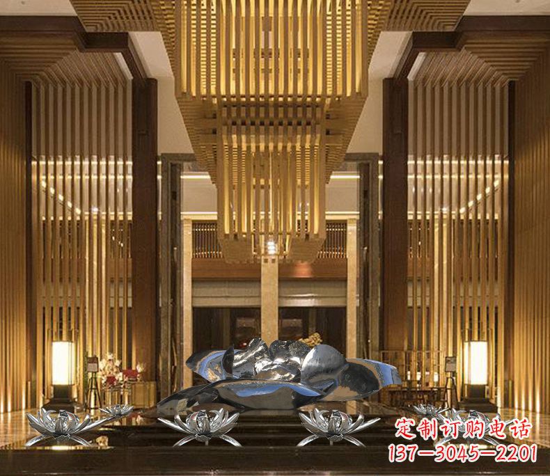 合肥莲花不锈钢雕塑