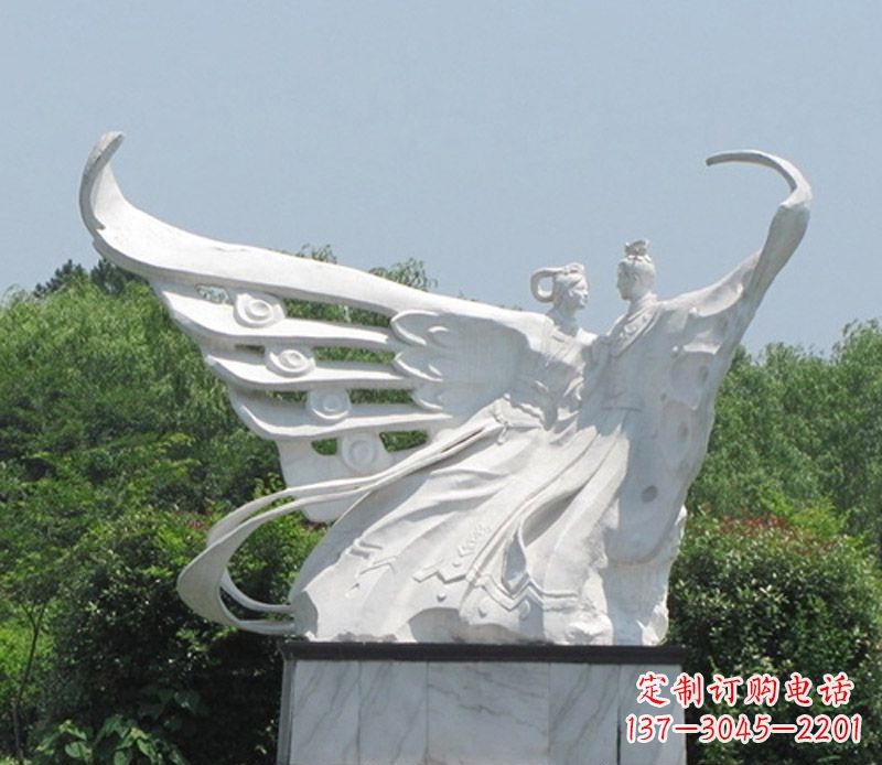 合肥梁山伯与祝英台雕塑