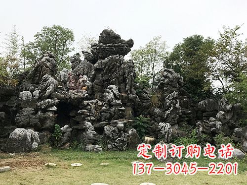 合肥灵璧石假山