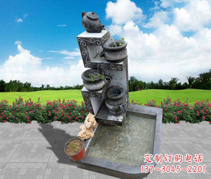 合肥极具特色的水槽雕塑