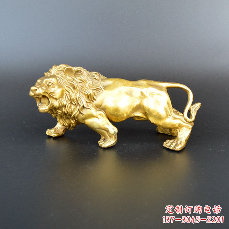 合肥鎏金西洋狮子雕塑