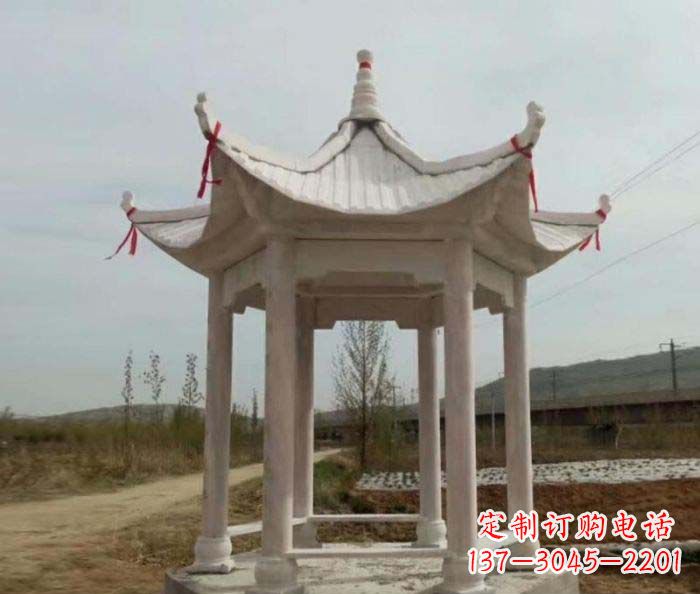 合肥凉亭雕塑定制--领雕塑