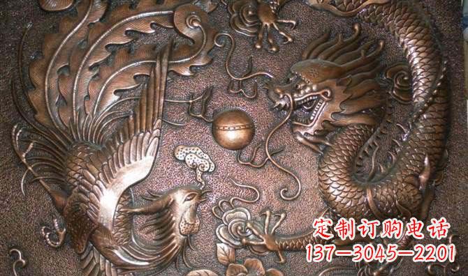 合肥传统风情铜雕龙让灵魂升华