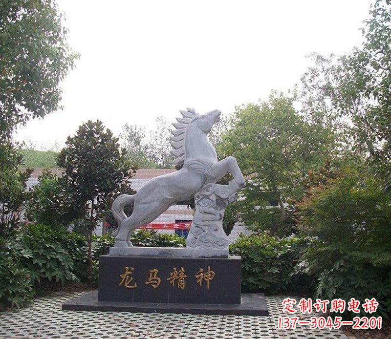 合肥精致细腻的龙马石雕