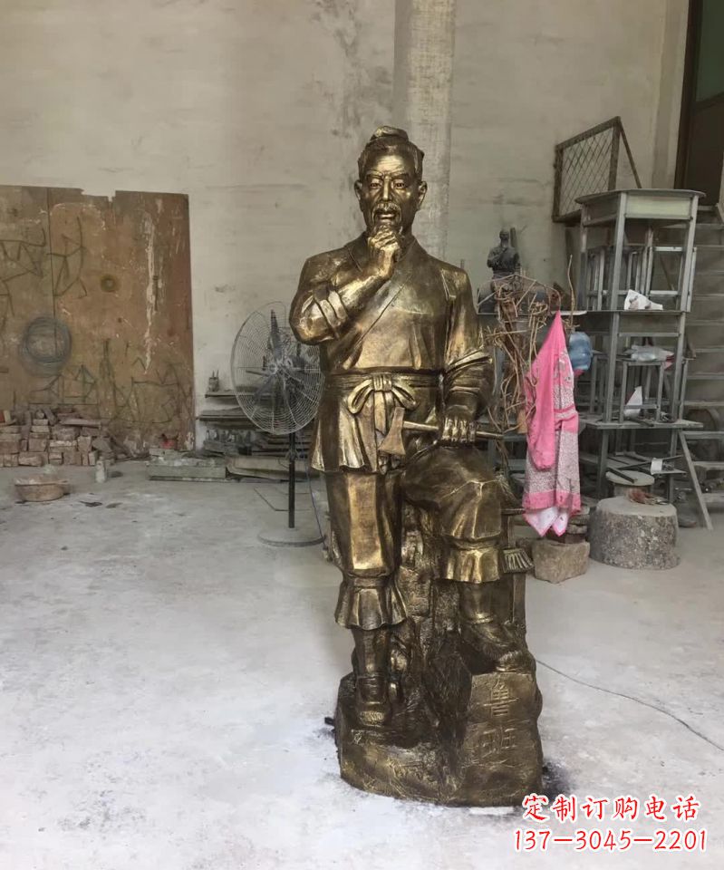 合肥鲁班古代人物雕塑