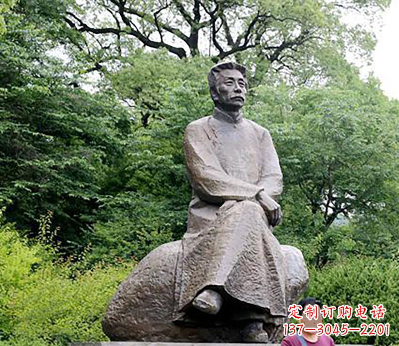 合肥倾情打造鲁迅公园手工雕塑