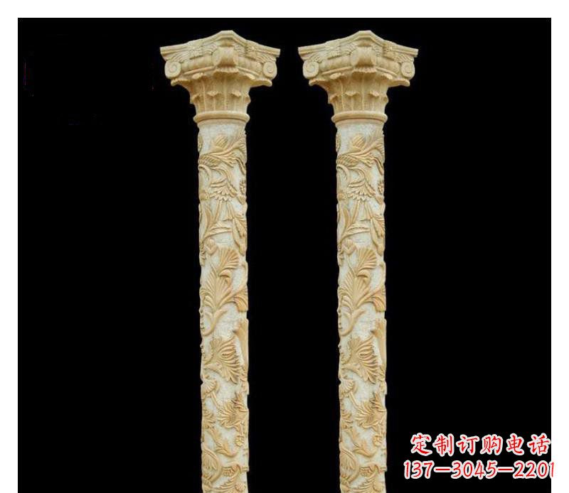 合肥罗马柱砂岩柱子石雕