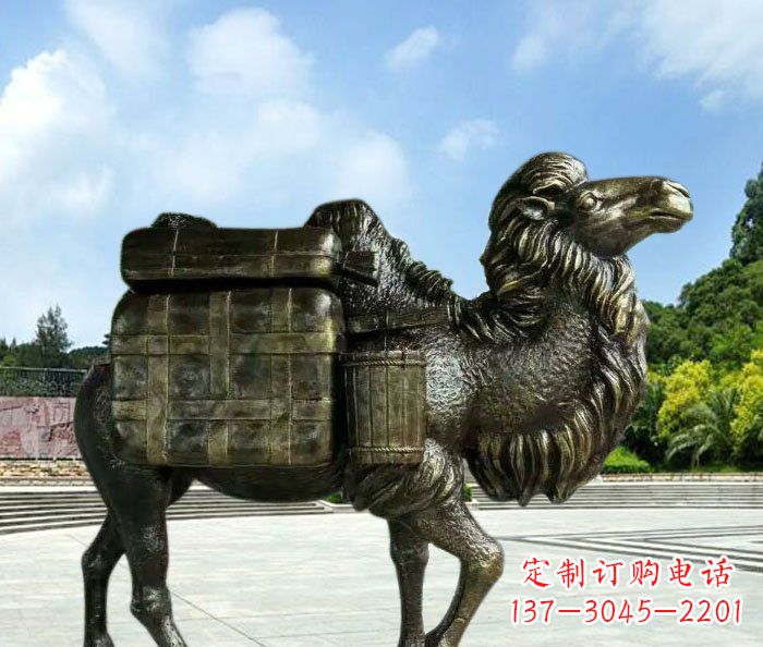 合肥铜骆驼雕塑:让传统的艺术回归